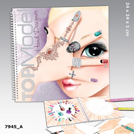Szkicownik Topmodel Hand Design [ZABAWKA]