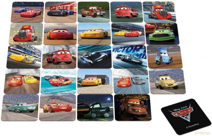 Memory memo Disney Pixar Auta [GRA]
