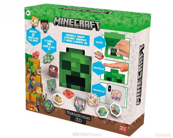 Naklejkomat 3D Minecraft