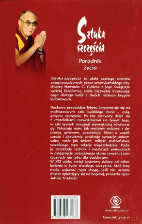 Sztuka Szczęścia Poradnik Życia Wyd. 2014 Tw - Dalajlama [KSIĄŻKA]