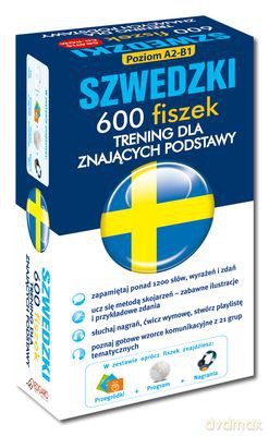 Szwedzki 600 Fiszek Trening Dla Znających Podstawy Tw [KSIĄŻKA]