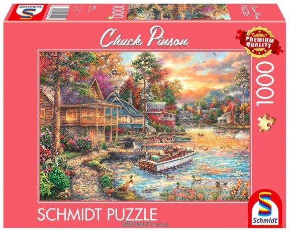 SCHMIDT PQ 1000 el. Chuck Pinson Domek na wakacje [PUZZLE]