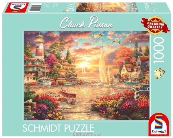 SCHMIDT PQ 1000 el. Chuck Pinson Poranek nad jezior [PUZZLE]