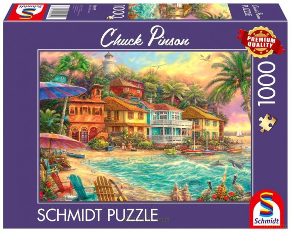 SCHMIDT PQ 1000 el. Chuck Pinson Życie na wyspie [PUZZLE]