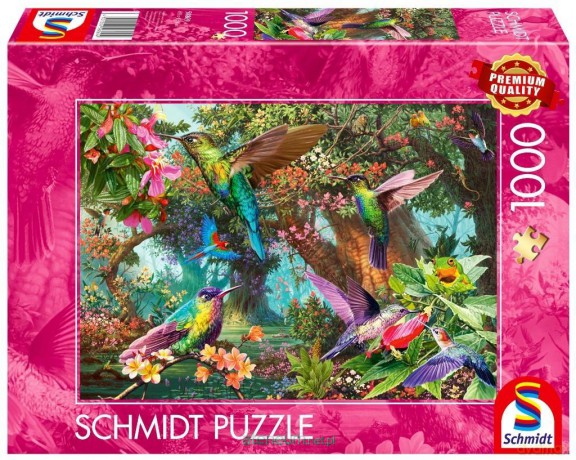 SCHMIDT PQ 1000 el. Kolorowe kolibry [PUZZLE]