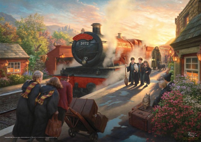 SCHMIDT PQ 1000 el. Thomas kinkade Harry Potter Hogwart [PUZZLE]