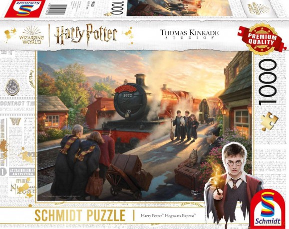 SCHMIDT PQ 1000 el. Thomas kinkade Harry Potter Hogwart [PUZZLE]