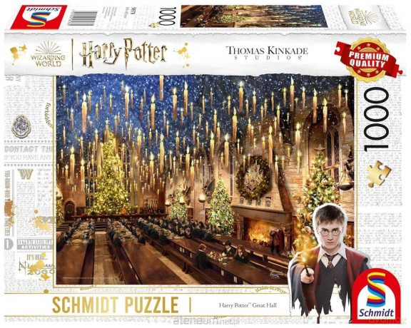 SCHMIDT PQ 1000 el. Thomas kinkade Harry Potter Wielka [PUZZLE]