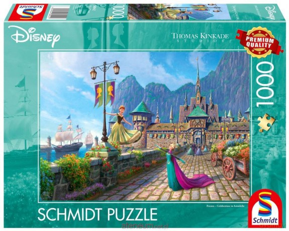 SCHMIDT PQ 1000 el. Thomas Kinkade Kraina Lodu Disney [PUZZLE]