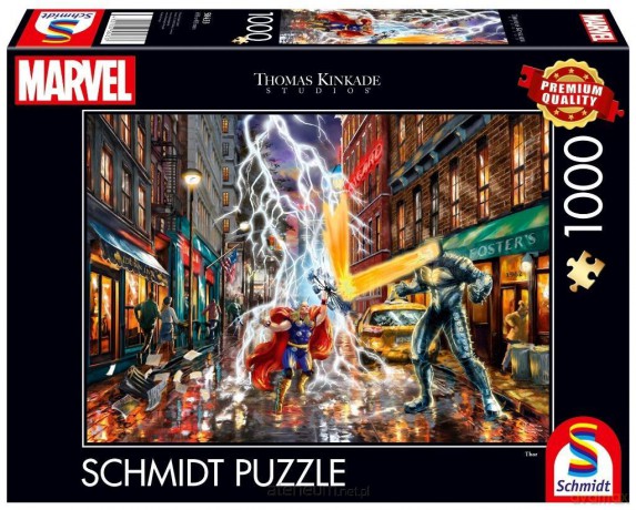 SCHMIDT PQ 1000 el. Thomas Kinkade Thor Marvel [PUZZLE]