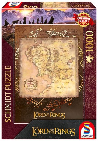 SCHMIDT PQ 1000 el. Władca Pierścieni: Śródziemie [PUZZLE]