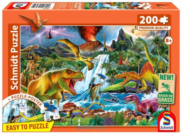 SCHMIDT PQ 200 el. Dinozaury [PUZZLE]
