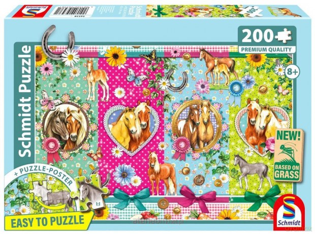 SCHMIDT PQ 200 el. Szczęśliwe konie [PUZZLE]