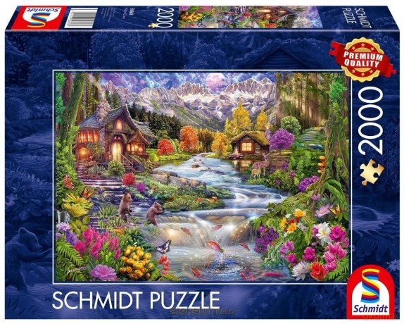 SCHMIDT PQ 2000 el. Rzeka w górach [PUZZLE]