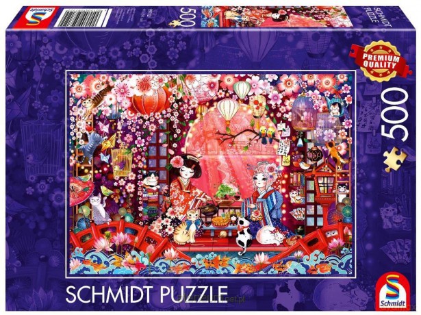 SCHMIDT PQ 500 el. Japońska ceremonia picia herbaty [PUZZLE]