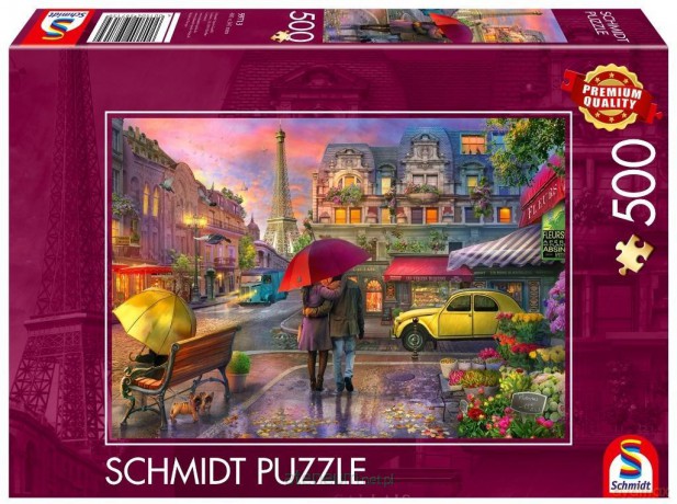SCHMIDT PQ 500 el. Paryż w deszczu [PUZZLE]