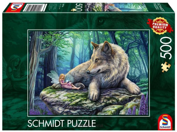 SCHMIDT PQ 500 el. Wilk i wróżka [PUZZLE]