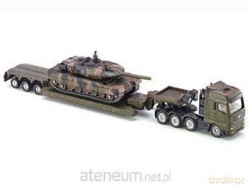Siku Super - Ciężarówka z czołgiem S8317