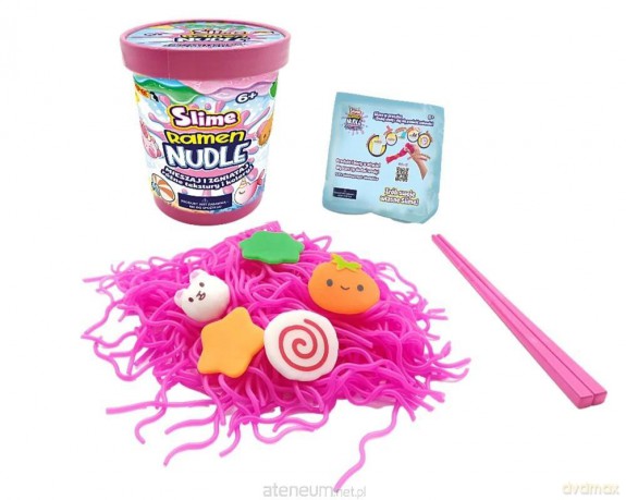 Slime Ramen Nudle dyniowy szczeniaczek