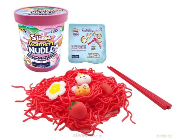 Slime Ramen Nudle misiowy przytulas