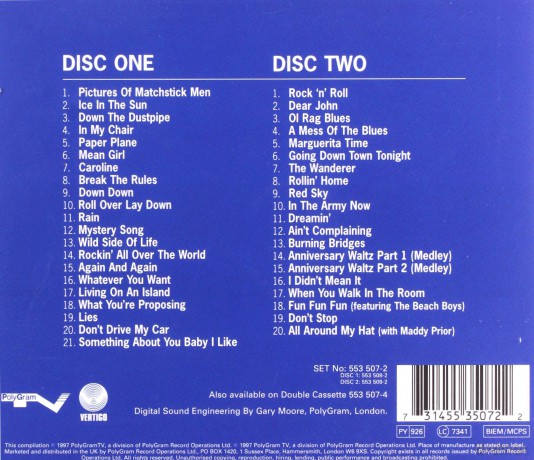 Status Quo: Whatever You Want - The Very Best Of [2CD]