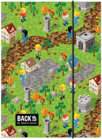 Teczka z gumką A4 BackUp 7 A61 Game