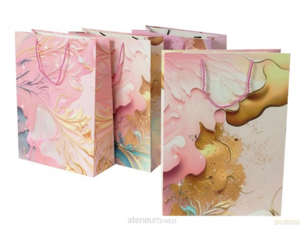Torebka prezentowa 41,5x30x12cm MIX