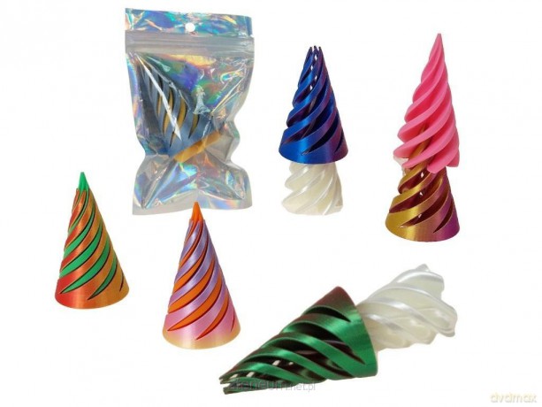 Układanka magiczny stożek 6,5cm MIX