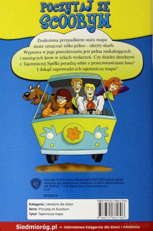 Tajemnicza Mapa Scooby-Doo - Gail Herman [KSIĄŻKA]