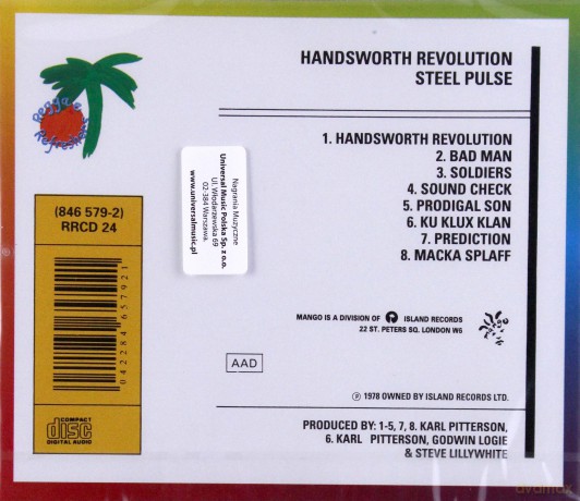 Steel Pulse: Handsworth Revolution [CD]