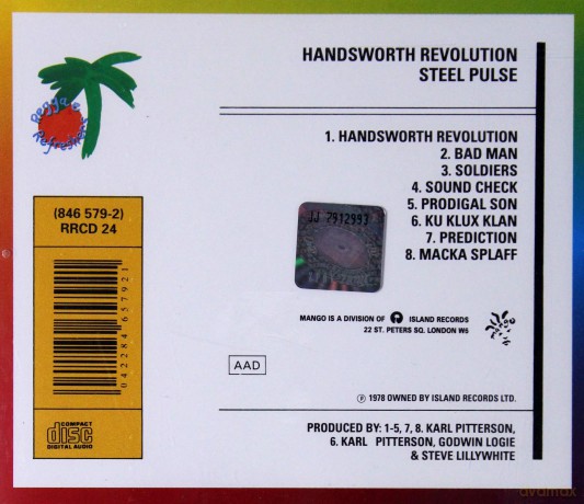 Steel Pulse: Handsworth Revolution [CD]