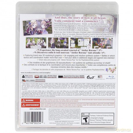 Atelier Rorona Plus: The Alchemist of Arland [GRA PS3]