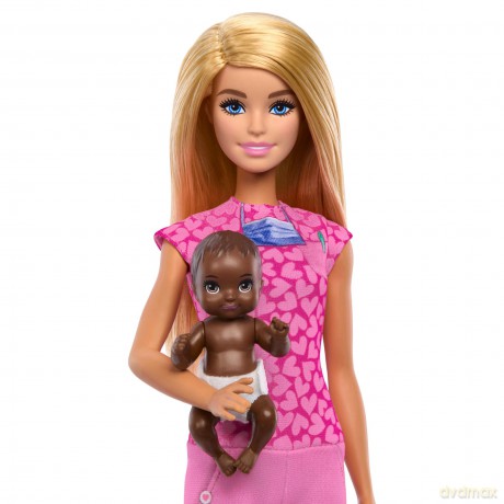 Barbie - Nurturing Baby Doctor Playset