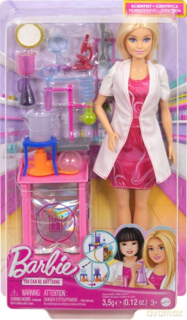 Barbie - Scientist Feature Playset