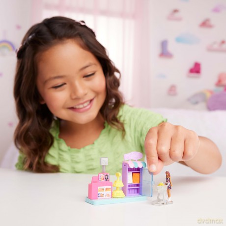 Barbie -Mini Barbieland Playset (Super Market)