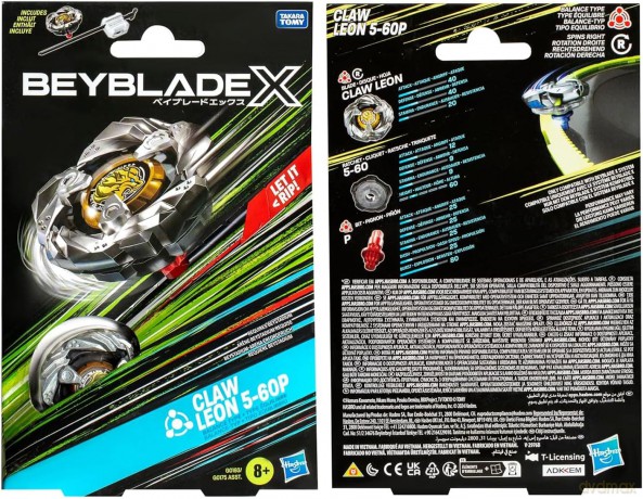 Beyblade X - Claw Leon 5-60P (Balance)