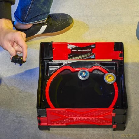 Arena Beyblade X-Celerator Rail walizka rozkładana w arenę stadion beyblade