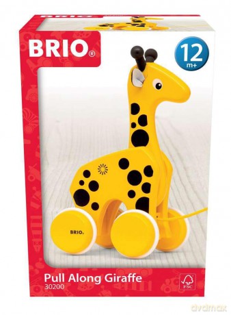 BRIO - Pull Along Giraffe (30200)