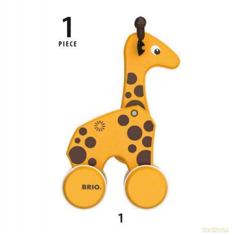 BRIO - Pull Along Giraffe (30200)