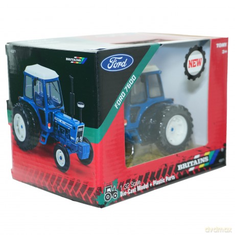 Britain's - Ford 7600 Tractor with Dual Wheels 1:32