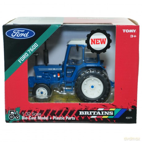 Britain's - Ford 7600 Tractor with Dual Wheels 1:32