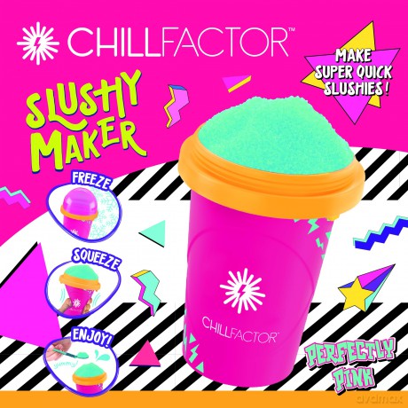 Chillfactor - Slushy Maker Colour Shock (Perfectly Pink)