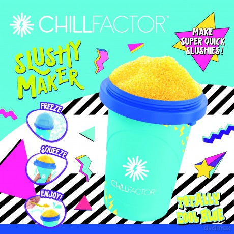 Chillfactor - Slushy Maker Colour Shock Totally Cool Blue