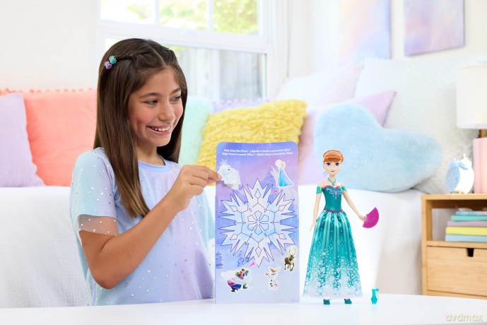 Disney Frozen - spin and Reveal Anna