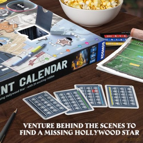 EXit Kalendarz Adwentowy Missing hollywood star [GRA PLANSZOWA]
