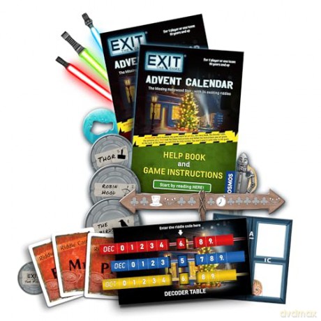 EXit Kalendarz Adwentowy Missing hollywood star [GRA PLANSZOWA]