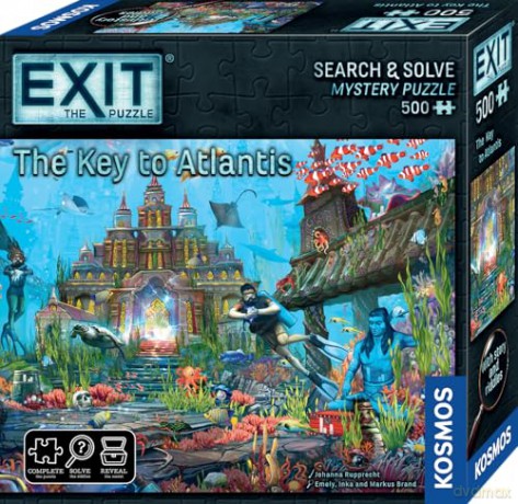 EXIT Puzzle: The Key to Atlantis [GRA PLANSZOWA]