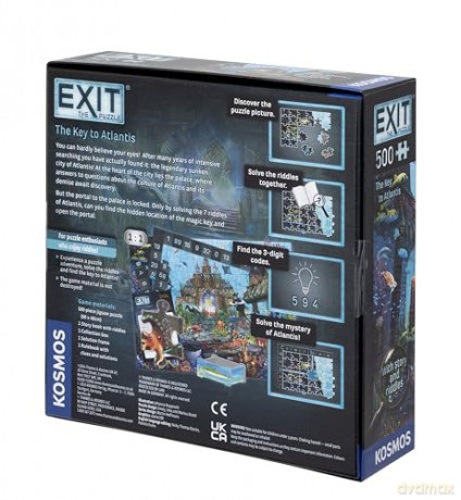 EXIT Puzzle: The Key to Atlantis [GRA PLANSZOWA]