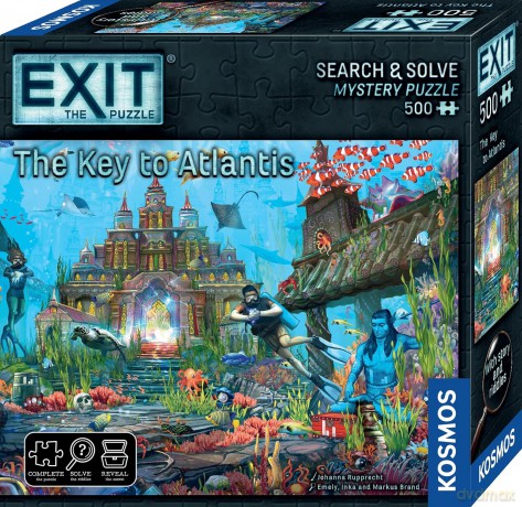 EXIT Puzzle: The Key to Atlantis [GRA PLANSZOWA]