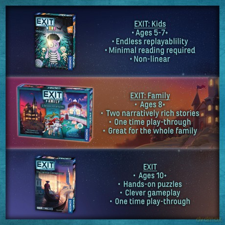 Exit: Family - 2 Escape Adventures [GRA PLANSZOWA]